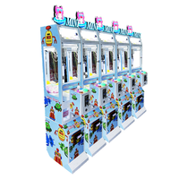Mini-grue à monnayeur Baoyu, pousseur de jouets en métal et plastique, version anglaise, garantie 1 an, pour peluches