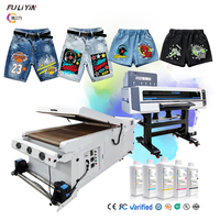 Nueva Impresora DTF Semiautomática de 60 cm y 4 Cabezales con Tinta de Pigmento, Cabezal de Impresión EPS I3200, Transferencia Térmica para Camisetas y Prendas, 1 Año de Garantía
