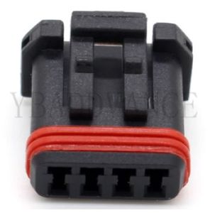 MX19004S51 JAE Đen MX1900 Không Thấm Nước 4 Pin Nữ Nối - Product Image 2