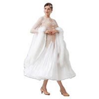 B-23106 personnalisé nouvelle robe de danse de salon standard international robes de danse de salon en soie perlée de haute qualité à vendre