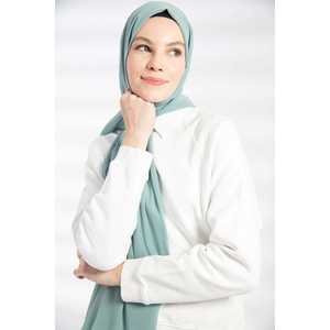 Cagla <b>Chiffon</b> <b>Scarf</b> Solid Long Polyester Women Sun Protection Veil - Product Image 3