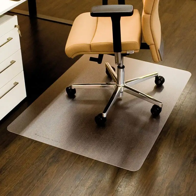 도매 도매 Pvc 매트 최고의 책상 의자 매트 나무 바닥