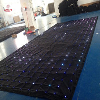 DMX512 LED Projeksiyon Lambaları RGB 3'ü 1 Arada Video Perde Uzaktan Kumandalı Etkinlik DJ Kabini Arka Plan Sahne Dekorasyonu IP44 Dereceli Özelleştirin