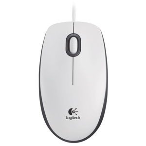 เมาส์แบบมีสาย Logitech M100 ระบบติดตามแบบออปติคอล ใช้งานได้ทั้งสองมือ ขนาดมาตรฐาน สำหรับสำนักงาน - Product Image 1