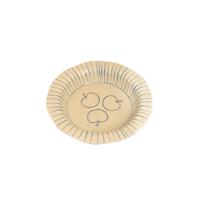 Service de vaisselle en céramique minimaliste peint à la main motif ligne de pommes, assiettes, bols et ustensiles de cuisson sous glaçure pour usage quotidien en cuisine