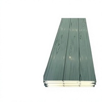 Panneau décoratif en métal pour murs extérieurs, résistant au feu, imperméable, panneau sandwich intégré à motif de brique