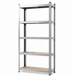 <span class=keywords><strong>Étagère</strong></span> métallique robuste Casa Pura à 5 niveaux 180x120x60cm galvanisée résistante à la rouille |   <span class=keywords><strong>Étagère</strong></span> de rangement modulaire avec assemblage sans outils - Product Image 1