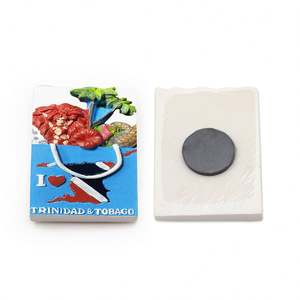 ของที่ระลึกเมืองตรินิแดดและโตบาโก ของที่ระลึกการท่องเที่ยว แม่เหล็กติดตู้เย็นแบบกำหนดเองได้ - Product Image 4