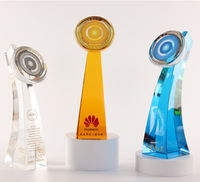 Usine de prix de cristal personnalisé fabrication professionnelle trophée de cristal de verre