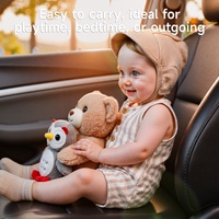 Jouet en peluche ours mignon, ours en peluche musical, jouets pour bébés, ours et hibou en peluche, jouet animal interactif dansant pour bébés et enfants, cadeau