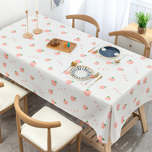 Mantel de PVC con Estampado de Patos, Rectangular, Impermeable, Resistente al Aceite, para Uso Doméstico - Product Image 2