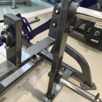 Kpeakfit Factory Machine à soulever les mollets debout à charge libre, robuste en métal, équipement de musculation professionnel pour la formation des mollets