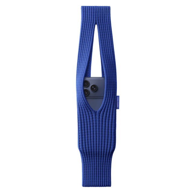 Macocase for iPhone Pocket Blue Short Strap Handheld 3D-Knitted Sapphire Black Mandarin Purple Pink Long Strap Bag