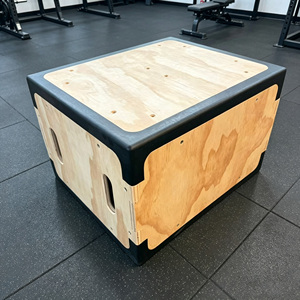 Caja Pliométrica de Madera Reforzada, Caja de Salto Pliométrica Profesional 3 en 1, Antideslizante, Resistente, para Crossfit y Gimnasio en Casa - Product Image 3