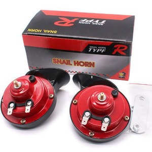Fabricante de Bocinas para Autos: Venta al por Mayor de Bocinas Eléctricas de Doble Tono (Alto y Bajo) de 12V para Modificación de Motocicletas, Par de Bocinas. - Product Image 3