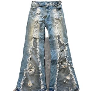 DiZNEW Custom logo Denim Jeans all'ingrosso da uomo - Product Image 1