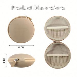 Estuche para Cubrepezones de EVA con Color Personalizado, 6 Pares, Reutilizables, Adhesivos, Bolsa de Almacenamiento, Estuche Redondo de Viaje para Cubrepezones de EVA - Product Image 6