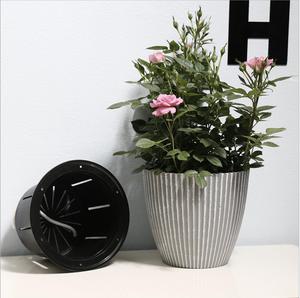 Colorido de flores de plástico olla planta maceta casa Oficina <span class=keywords><strong>Macetas</strong></span> Para Plantas de jardín Bonsai Bloempot - Product Image 4