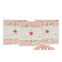 Tablettes de savon moussant pour les mains, pack voyage, nettoyant solide dissolvable pour le lavage des mains