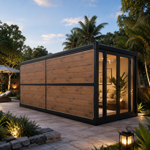 Casa Contenedor Plegable Prefabricada de 20 Pies para Australia y China, Villa Modular, Hotel, Hospital, Oficina, Compra de Contenedores Plegables - Product Image 1