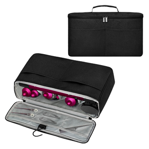 Estuche de viaje portátil Bolsa organizadora para <span class=keywords><strong>Dyson</strong></span> <span class=keywords><strong>Airwrap</strong></span> Styler-Organizador de almacenamiento de nailon duradero para accesorios Shark FlexStyle - Product Image 1