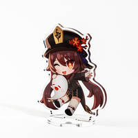 Personnages Personnages Personnages de Standee en Acrylique Transparent à Double Impression Porte-clés Standee