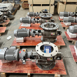 วาล์วป้อนดาวแผ่นดิสก์แบบโรตารี่ SUS316L SUS304มืออาชีพวาล์วป้อนแบบกำหนดเอง DN200 - Product Image 2