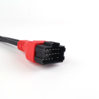 Câble de diagnostic EBS pour camion Knorr-Bremse, adaptateur OBD2 16 broches vers double connecteur pour le diagnostic du système de freinage des camions lourds
