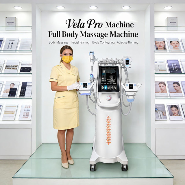 Lymphatic Drainage Machine Body Massage Facial Firming Relaxation Muscles Vela Lymphatic Drainage Machine