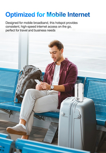 Prix d'usine, routeur WiFi de poche 4G mobile, vitesse 150 Mbps, emplacement pour carte Nano SIM, charge Type-C, antenne intégrée pour Internet à domicile et en extérieur - Product Image 4