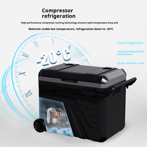 Compressor Car Refrigerator Large Capacity Portable 12V24V Small Freezer for Home Outdoor Use Large Capacity Holds up to 48 Lite - Product Image 5
