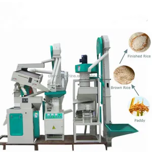 10 Tonnen pro Tag Paddy und Reismühle Maschine