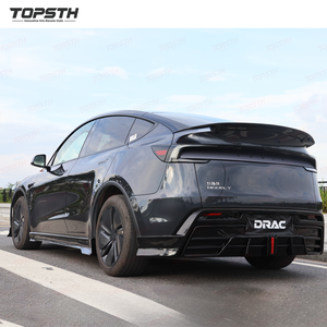 Bộ body kit thể thao DRAC Style ABS dành cho Tesla Model Y 2025+ Juniper, bao gồm khuếch tán sau, ốp sườn và cản trước nâng cấp - Product Image 5