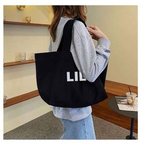 Sac fourre-tout en toile de coton recyclé personnalisé de haute qualité LILA pour un usage quotidien et les voyages - Grand sac de shopping blanc - Product Image 6