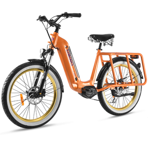 Vélo électrique urbain familial 24x3.0 City E-bike 48V Seat Packtrip Vintage Ebike Packtrip - Product Image 1