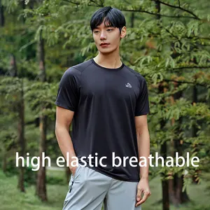 Clothing Quick-drying T-shirt Men's Summer Sports Running Fitness Training Clothing Outdoor Short-sleeved T-shirt