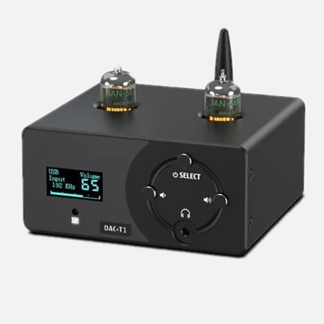 All in One Tube Preamp Bt Optical Coaxial Inputs Headphone Amplifier Mini HiFi System