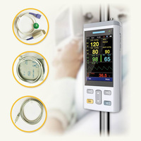 Moniteur capnographique vétérinaire portable, oxymètre de pouls multiparamètres vétérinaire