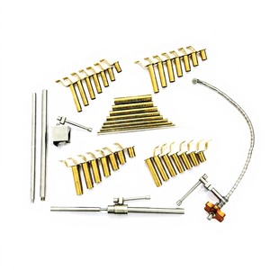 ชุดอุปกรณ์ผ่าตัดกระดูกสันหลังแบบ MIS ยี่ห้อ OldMed Instruments รุ่น Tubular Lumbar Retractor System ชุดสมบูรณ์แบบ สีทอง เคลือบ T.T. ผลิตจากสแตนเลสสตีล มาตรฐาน ISO/CE - Product Image 1