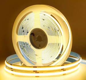 Tira de luces COB para decoración de interiores y exteriores, luz de perfil resistente al agua fcob, DC12V/24V cob 280 320/480/528, muestra gratis - Product Image 2