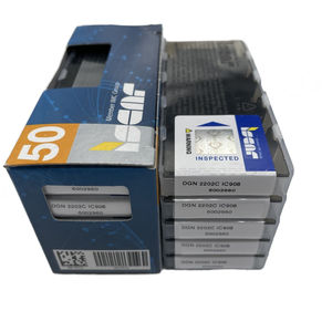 ISCAR DGN 2202C IC908 Inserto de Carburo con Recubrimiento PVD/CVD HRC45-65 Herramienta de Torneado Externo de Alta Precisión para Tornos CNC - Product Image 1