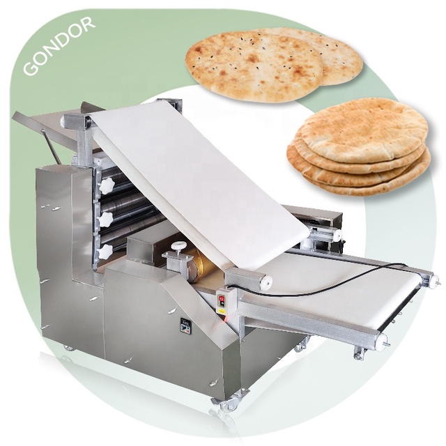 Prathta Paratha Pakistan Naan Pizza Crust Automatic Line Arabic Saj Bread Pita Maker Make Machine for Home