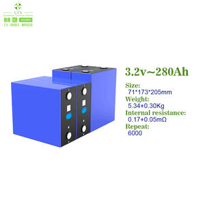 Klasse eine Batterie zelle 3,<span class=keywords><strong>2</strong></span> V Prismatischer Lithium-Ionen-Tief zyklus 6000 Zyklen 50Ah 150Ah 200Ah 280Ah 314Ah für Solaranlagen - Product Image 5