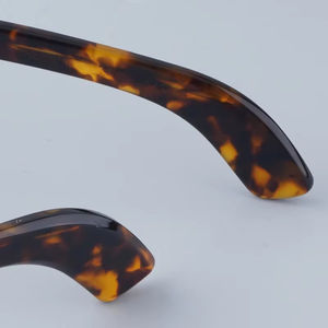 <span class=keywords><strong>Lunettes</strong></span> de soleil optiques de prescription haut de gamme 2026, <span class=keywords><strong>marque</strong></span> de créateur française, monture en acétate, unisexe, ovale carré, avec étui - Product Image 5