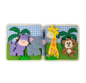 كتاب عالي الجودة للأنشطة المشغولة للأطفال الصغار ، لعبة تعليمية حسية للأطفال في مرحلة ما قبل المدرسة ، هدية للأطفال الصغار - Product Image 5