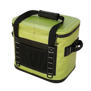 Custom <b>Large</b> Soft Waterproof Hard Top Tpu Outdoor Car Travel Camping <b>Storage</b> Juice Beer Can Thermal Beach Box Cooler <b>Bag</b> - Product Image 2