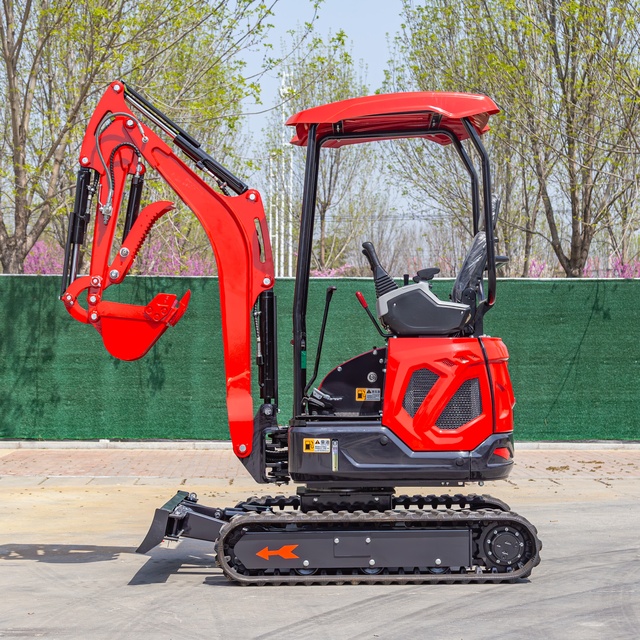 China Brand New Mini Crawler Excavator 1.2 Ton Good Price Mini Excavator With Attachment