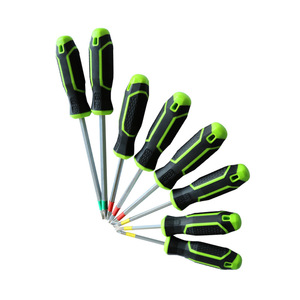 <b>Screwdriver</b> Set Chrome Vanadium Steel Phillips Cross Head Anti-Slip Handle Industrial Grade Manual Tool Kit - Product Image 1