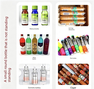 Máquina Etiquetadora de Viales Horizontal Totalmente Automática, Equipo de Etiquetas Autoadhesivas para Botellas Pequeñas de Vidrio para Líquidos Orales y Cosméticos - Product Image 6