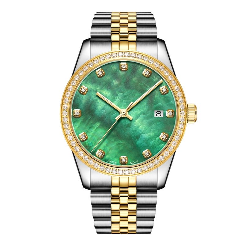 สีเขียว